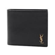 King Palm Portemonnee Saint Laurent , Black , Heren