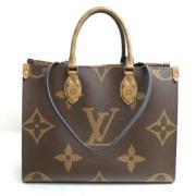 Pre-owned Fabric louis-vuitton-bags Louis Vuitton Vintage , Brown , Da...