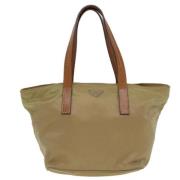 Pre-owned Fabric prada-bags Prada Vintage , Beige , Unisex