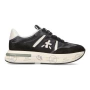 Zwarte Sneakers Premiata , Black , Dames