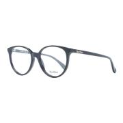 Zwarte ronde optische monturen voor vrouwen Max Mara , Black , Dames