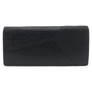 Pre-owned Leather wallets Loewe Pre-owned , Black , Heren