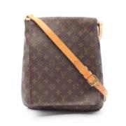 Pre-owned Fabric louis-vuitton-bags Louis Vuitton Vintage , Brown , Da...