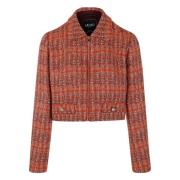 Stijlvolle Blazers voor Vrouwen Liu Jo , Orange , Dames