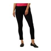 Carma Pants 7/8 Zwart Minus , Black , Dames