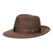 Corteccia Folar Hat Borsalino , Brown , Heren