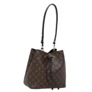 Pre-owned Canvas louis-vuitton-bags Louis Vuitton Vintage , Brown , Da...