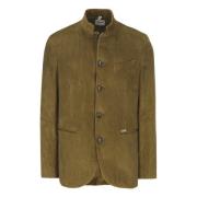 Corduroy Blazer Luis Trenker , Green , Heren