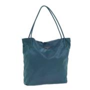 Pre-owned Nylon totes Prada Vintage , Blue , Dames