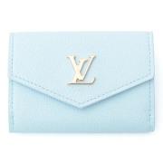 Pre-owned Leather wallets Louis Vuitton Vintage , Blue , Dames