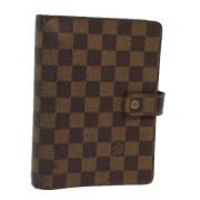 Pre-owned Canvas home-office Louis Vuitton Vintage , Brown , Dames