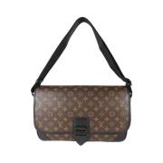 Pre-owned Canvas crossbody-bags Louis Vuitton Vintage , Brown , Dames