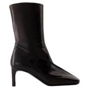 Leather boots Jil Sander , Black , Dames