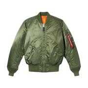 Klassieke Bomberjas in Sage Green Alpha Industries , Green , Heren