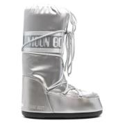 Zilveren Winterlaarzen Moon Boot , Gray , Heren