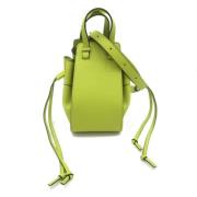 Pre-owned Leather handbags Loewe Pre-owned , Green , Dames