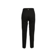 Straight Leg Pants Twinset , Black , Dames