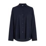 Modieuze Blouse voor Vrouwen Penn&Ink N.Y , Blue , Dames