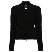 Zwart Zip-Up Vest JW Anderson , Black , Dames