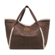 Teddy Shopper Tas Liu Jo , Brown , Dames