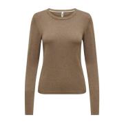 Stijlvolle Breigoed Collectie Only , Brown , Dames