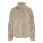 Teddyfell Jas Nieuwe Vida Only , Beige , Dames