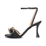 Strappy Sandal Heaton Guess , Black , Dames