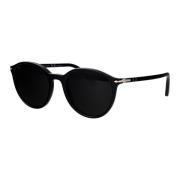 Stijlvolle zonnebril met model 0Po3350S Persol , Black , Unisex