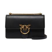 Stijlvolle Handtas voor Trendy Vrouwen Pinko , Black , Dames