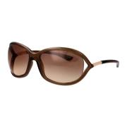 Stijlvolle Jennifer Zonnebril voor de Zomer Tom Ford , Brown , Dames