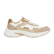 Glitter Color-Block Chunky Sneakers Beige Marella , Beige , Dames