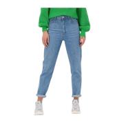 Enkel Jeans Lichtblauw Straight Leg Y.a.s , Blue , Dames