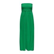 Claudia Maxi Jurk Only , Green , Dames