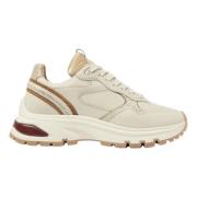 Liz Dulce Ecru Sneakers Via Vai , Beige , Dames