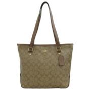 Pre-owned Canvas handbags Coach Pre-owned , Brown , Dames