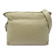 Pre-owned Leather shoulder-bags Loewe Pre-owned , Beige , Dames