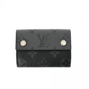 Pre-owned Canvas wallets Louis Vuitton Vintage , Black , Dames