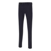 Slim Fit Katoenen Broek PT Torino , Blue , Heren