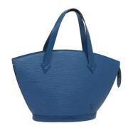 Pre-owned Leather louis-vuitton-bags Louis Vuitton Vintage , Blue , Da...