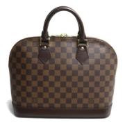 Pre-owned Canvas louis-vuitton-bags Louis Vuitton Vintage , Brown , Da...