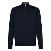 Blauwe Sweater Stijl 7500 Bugatti , Blue , Heren