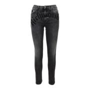 Slim Fit Denim Jeans John Richmond , Gray , Dames