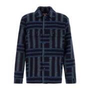 Geborduurd Wol Weave Shirt Kenzo , Multicolor , Heren