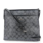 Pre-owned Plastic shoulder-bags Coach Pre-owned , Black , Dames