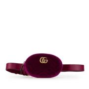 Pre-owned Leather gucci-bags Gucci Vintage , Purple , Dames