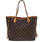 Pre-owned Canvas louis-vuitton-bags Louis Vuitton Vintage , Brown , Da...