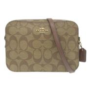 Pre-owned Plastic shoulder-bags Coach Pre-owned , Brown , Dames