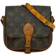 Pre-owned Leather louis-vuitton-bags Louis Vuitton Vintage , Brown , D...