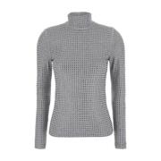 Grijze Sweater Jersey Full Pinko , Gray , Dames