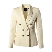 Elegante Blazer voor Vrouwen Pinko , White , Dames